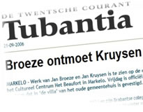 Tubantia Broeze ontmoet Kruysen